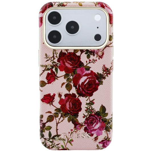 MagSafe maska za Apple iPhone 18 Pro Max / 17 Pro Max, Guess, Blossom Roses Print, roze