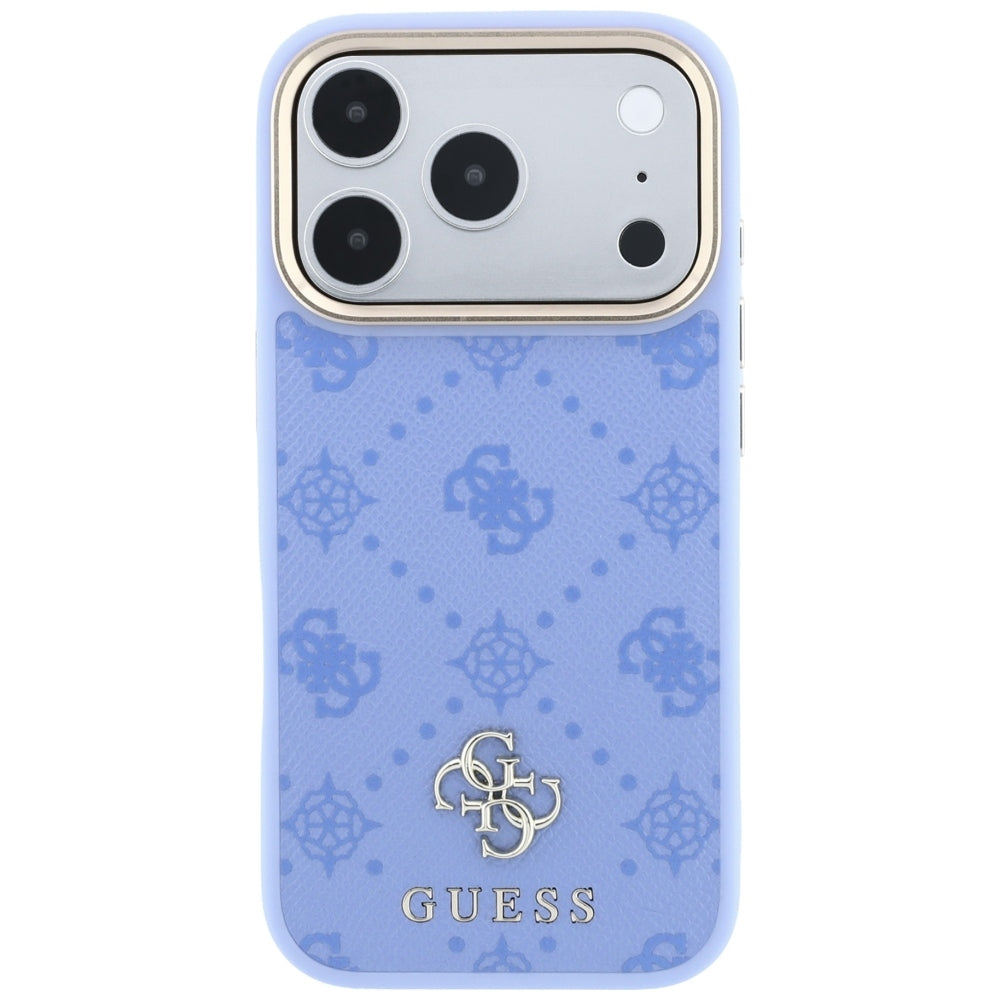 MagSafe futrola za Apple iPhone 18 Pro Max / 17 Pro Max, Guess, Peony 4G Small Logo, Plava