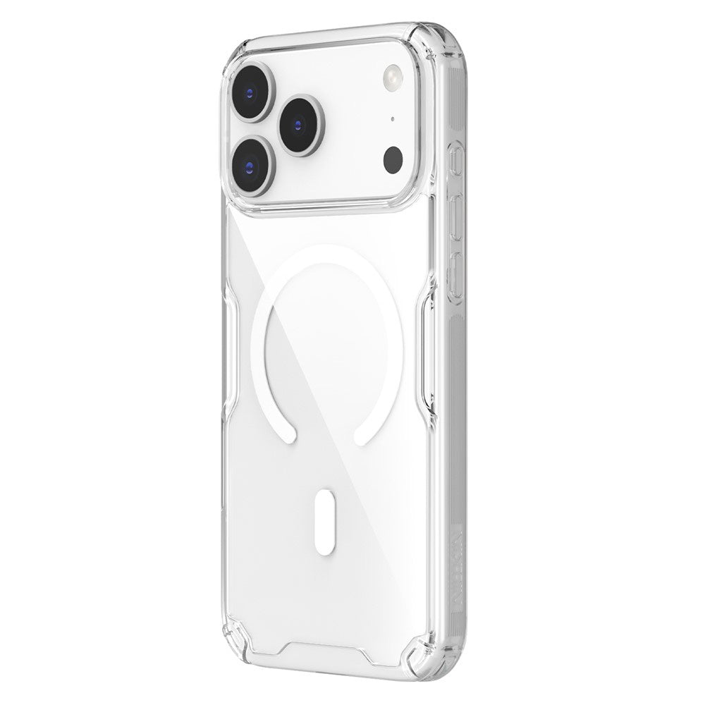 MagSafe futrola za Apple iPhone 18 Pro Max / 17 Pro Max, Nillkin, Nature Pro, Bela