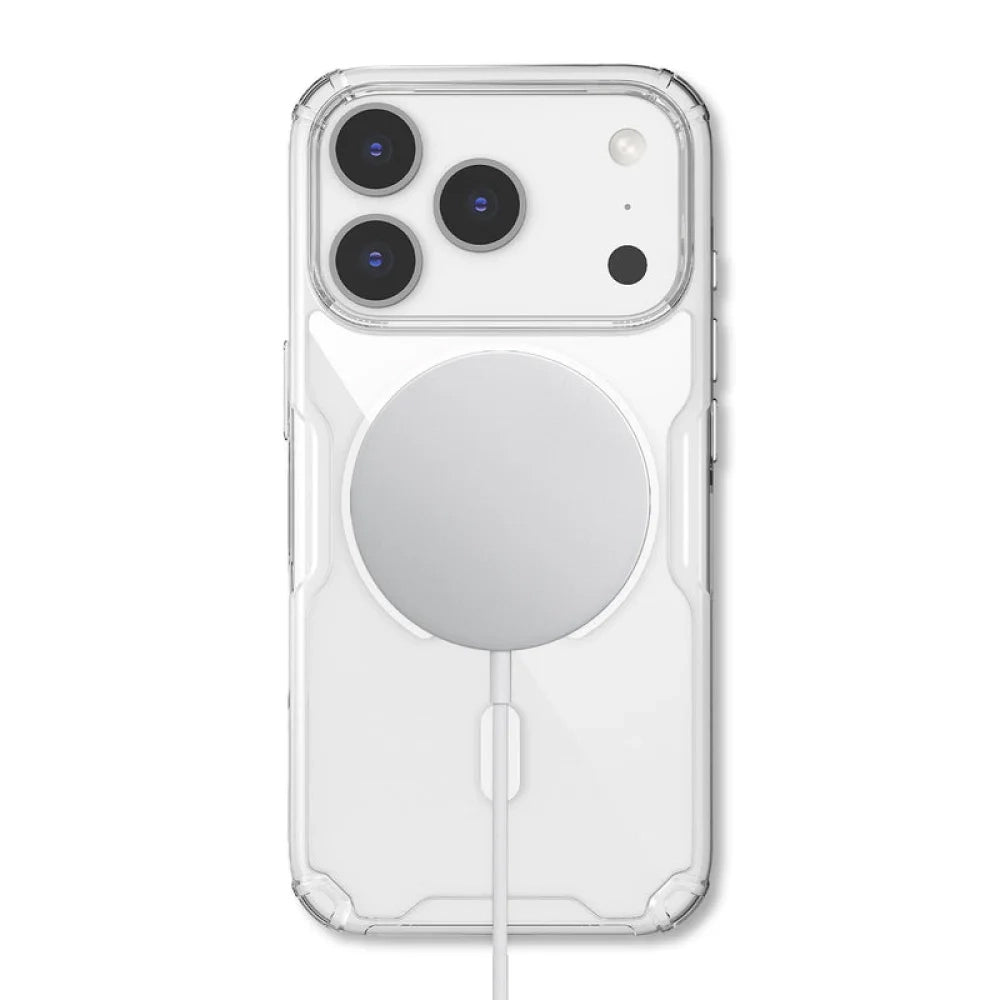 MagSafe futrola za Apple iPhone 18 Pro Max / 17 Pro Max, Nillkin, Nature Pro, Bela