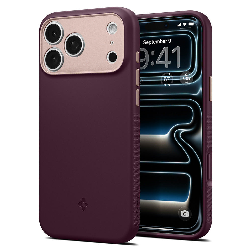MagSafe futrola za Apple iPhone 18 Pro Max / 17 Pro Max, Spigen, Caseology Nano Pop, Bordo ACS12141