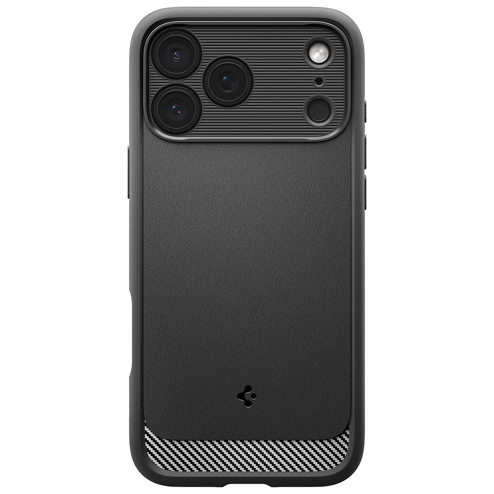 MagSafe futrola za Apple iPhone 18 Pro Max / 17 Pro Max, Spigen, Rugged Armor, Crna Mat ACS12109