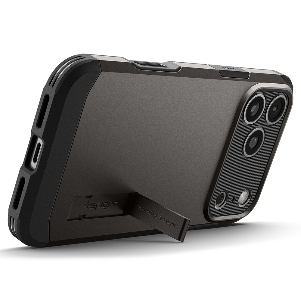 MagSafe futrola za Apple iPhone 18 Pro Max / 17 Pro Max, Spigen, Tough Armor T, Siva ACS12137