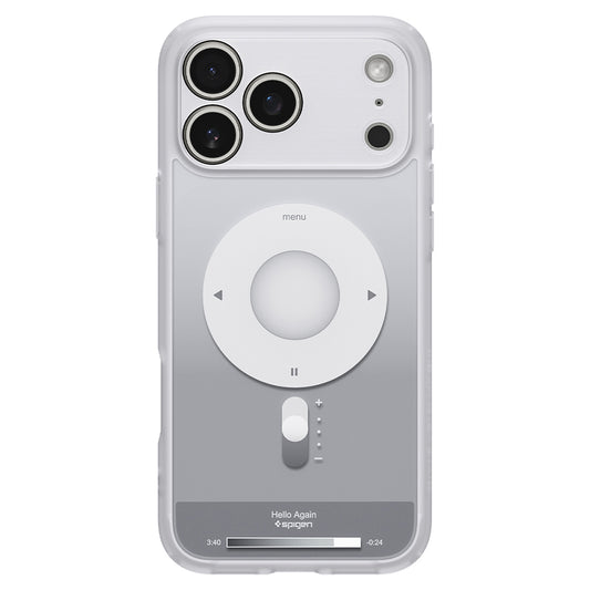 MagSafe futrola za Apple iPhone 18 Pro Max / 17 Pro Max, Spigen, Ultra Hybrid Classic, Srebrna ACS12130