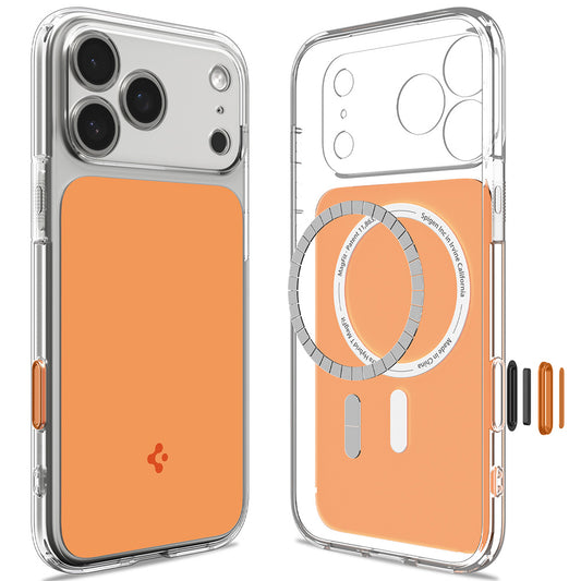 MagSafe futrola za Apple iPhone 18 Pro Max / 17 Pro Max, Spigen, Ultra Hybrid T, Narandžasta ACS12133