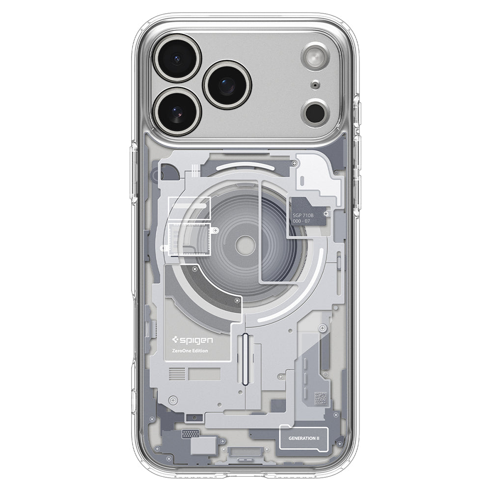 MagSafe futrola za Apple iPhone 18 Pro Max / 17 Pro Max, Spigen, Ultra Hybrid Zero One, Bela ACS12126