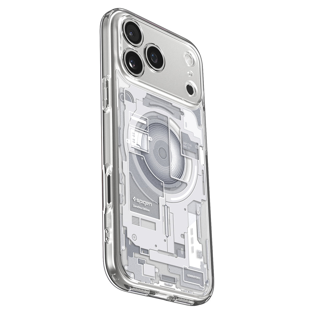 MagSafe futrola za Apple iPhone 18 Pro Max / 17 Pro Max, Spigen, Ultra Hybrid Zero One, Bela ACS12126