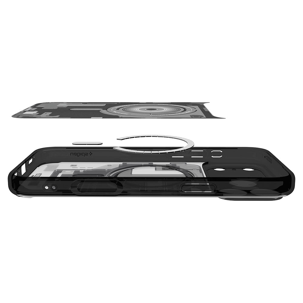MagSafe futrola za Apple iPhone 18 Pro Max / 17 Pro Max, Spigen, Ultra Hybrid Zero One, Crna ACS12128