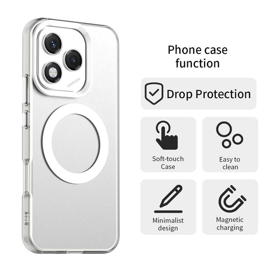 MagSafe futrola za Honor 400 Lite, Techsuit, CandyCase, Bela