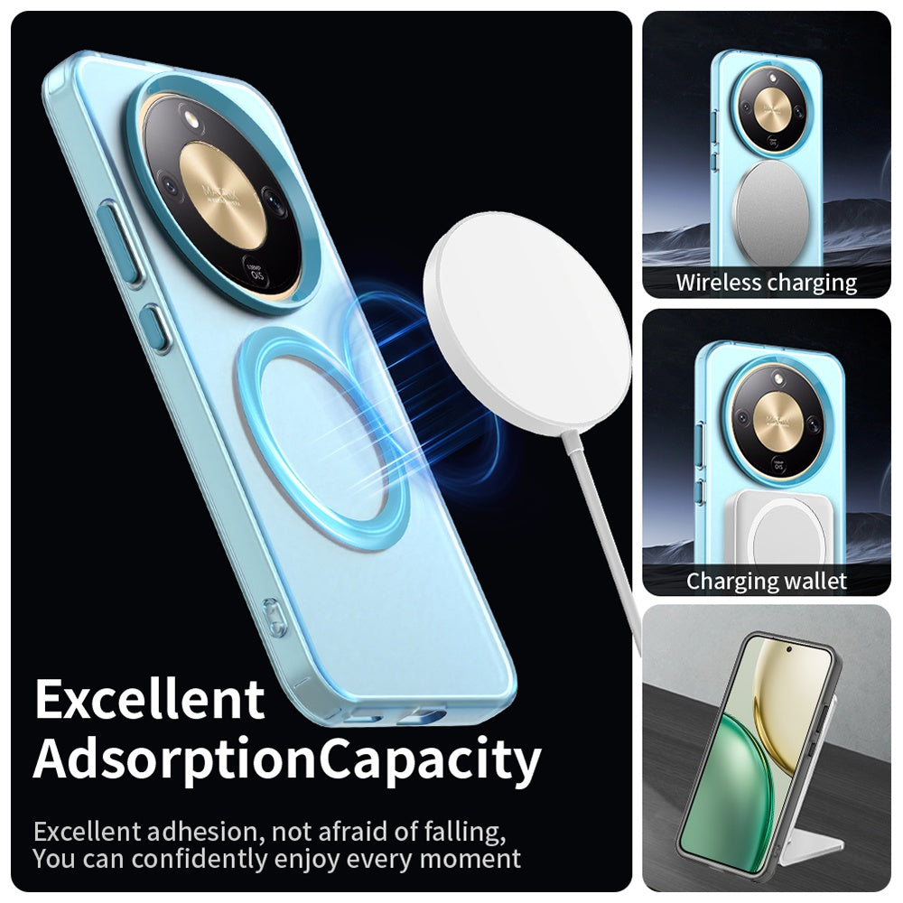 Futrola MagSafe za Honor Magic8 Lite, Techsuit, CandyCase, Plava
