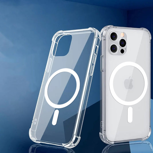 MagSafe futrola za Honor X6b, Techsuit, Otporna na udarce, Providna