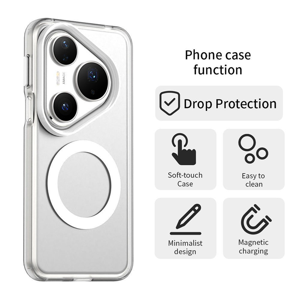 MagSafe futrola za Huawei Pura 80 Pro, Techsuit, CandyCase, Bela