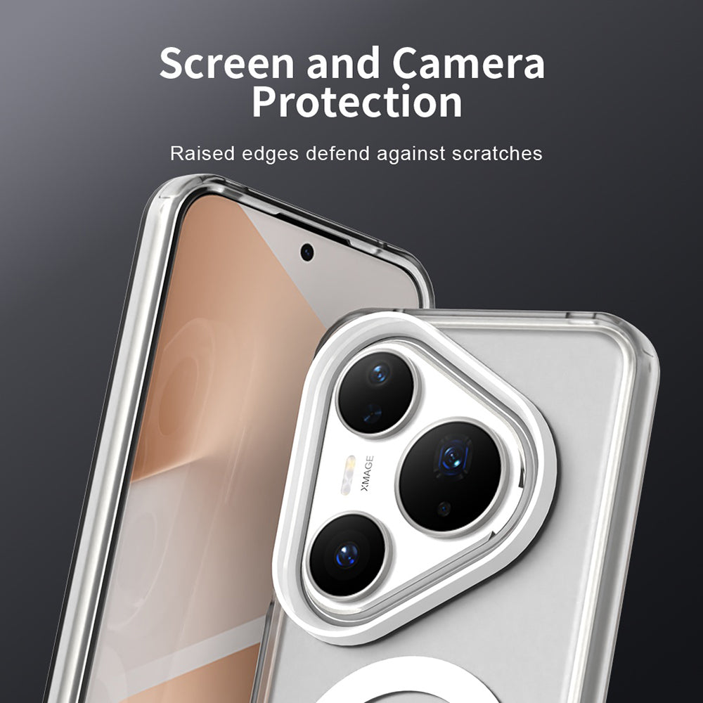 MagSafe futrola za Huawei Pura 80 Pro, Techsuit, CandyCase, Bela