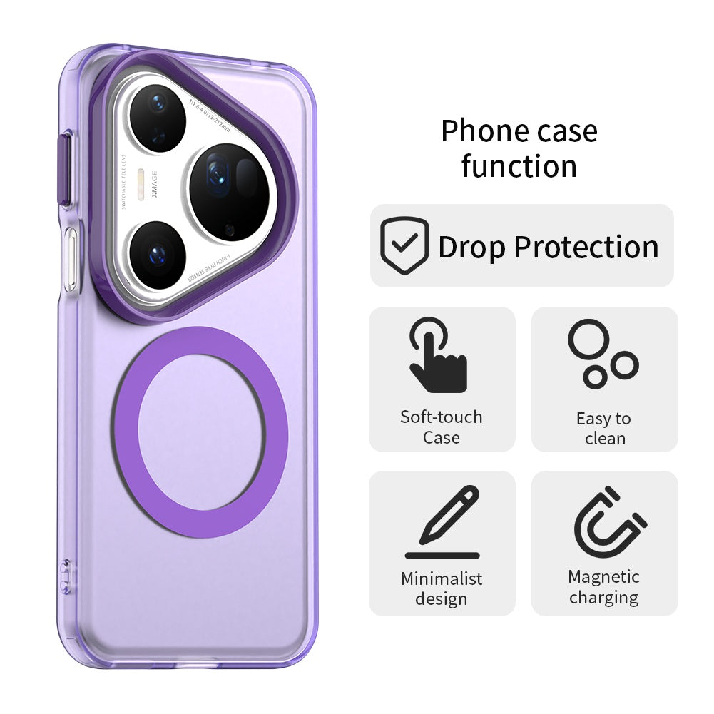 MagSafe futrola za Huawei Pura 80 Ultra, Techsuit, CandyCase, Ljubičasta