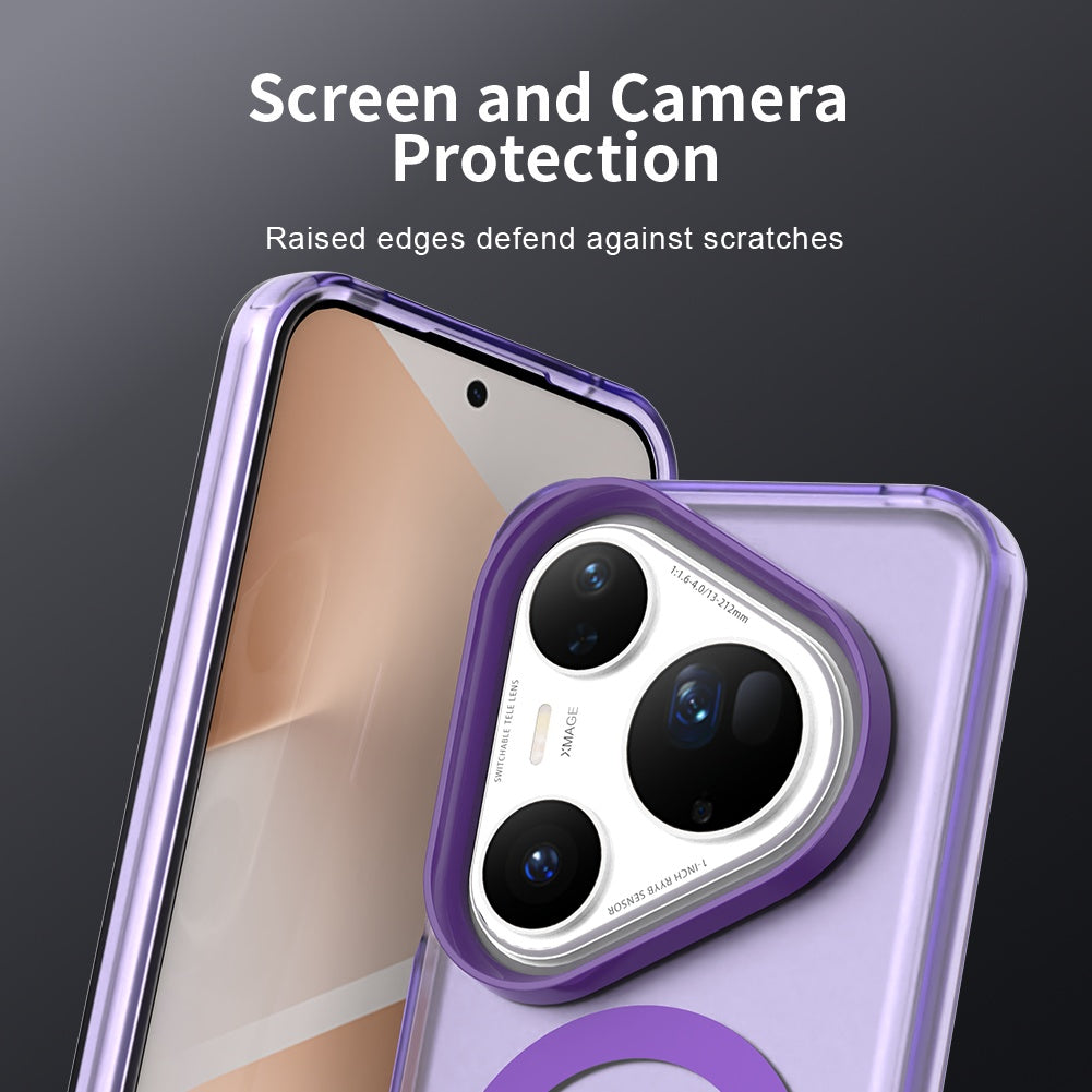 MagSafe futrola za Huawei Pura 80 Ultra, Techsuit, CandyCase, Ljubičasta