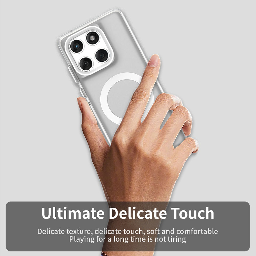 MagSafe futrola za Motorola Edge 60 Fusion / Edge 60, Techsuit, CandyCase, Bela