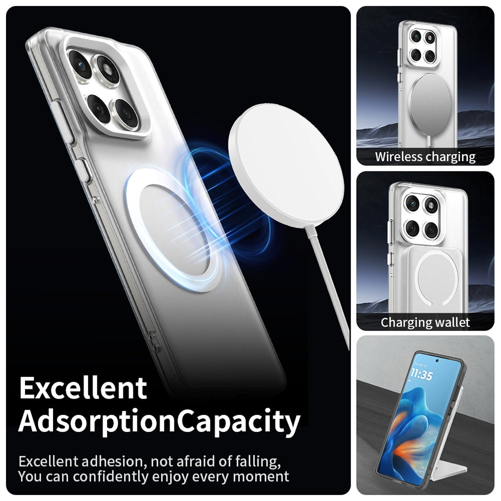 MagSafe futrola za Motorola Edge 60 Fusion / Edge 60, Techsuit, CandyCase, Bela