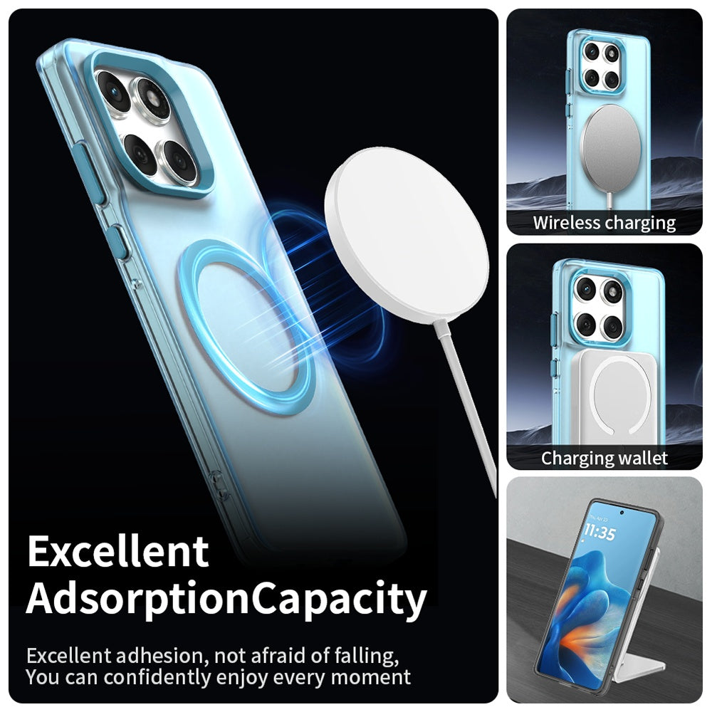 MagSafe futrola za Motorola Edge 60 Fusion / Edge 60, Techsuit, CandyCase, Plava