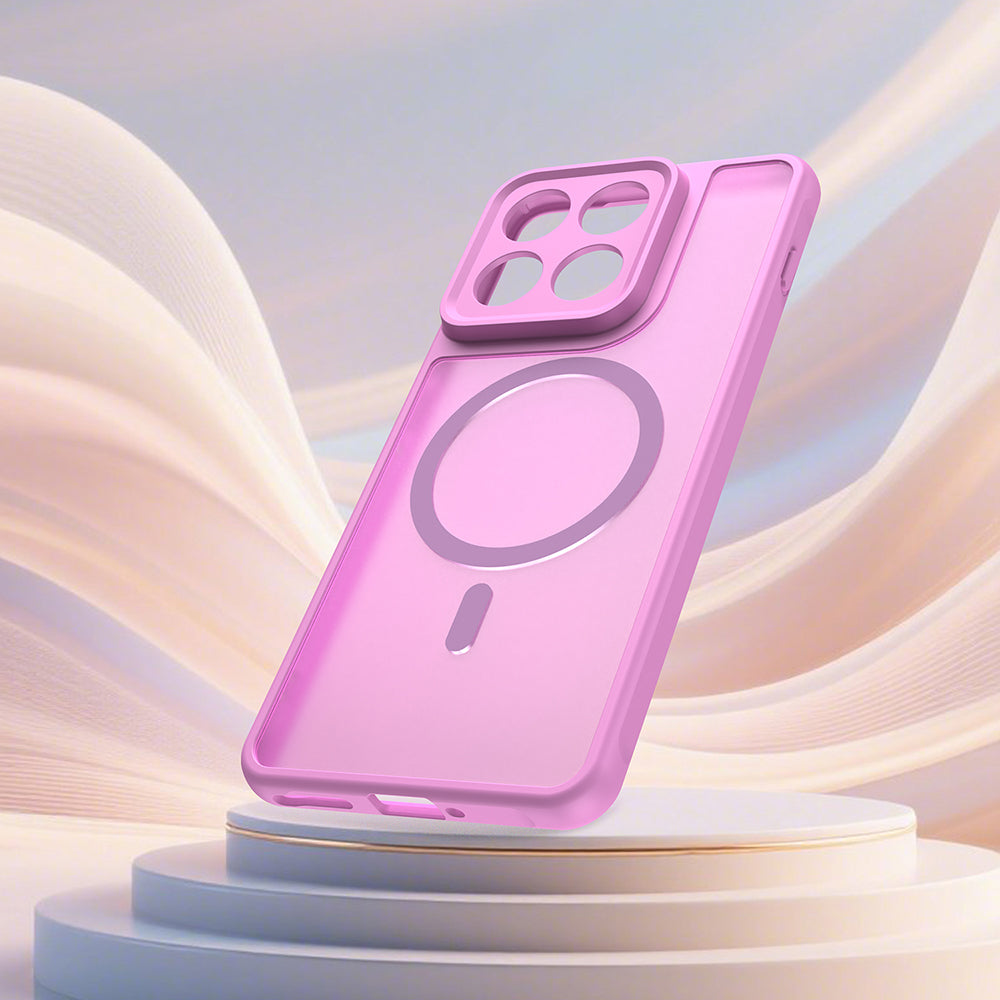 Futrola MagSafe za Motorola Edge 70, Techsuit, HaloFrost II, Roze
