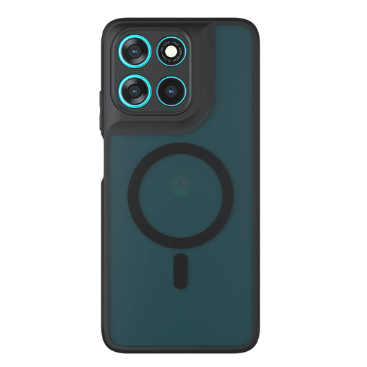 Futrola MagSafe za Motorola Moto G77 / G67, Techsuit, PureFrost, Satin Crna