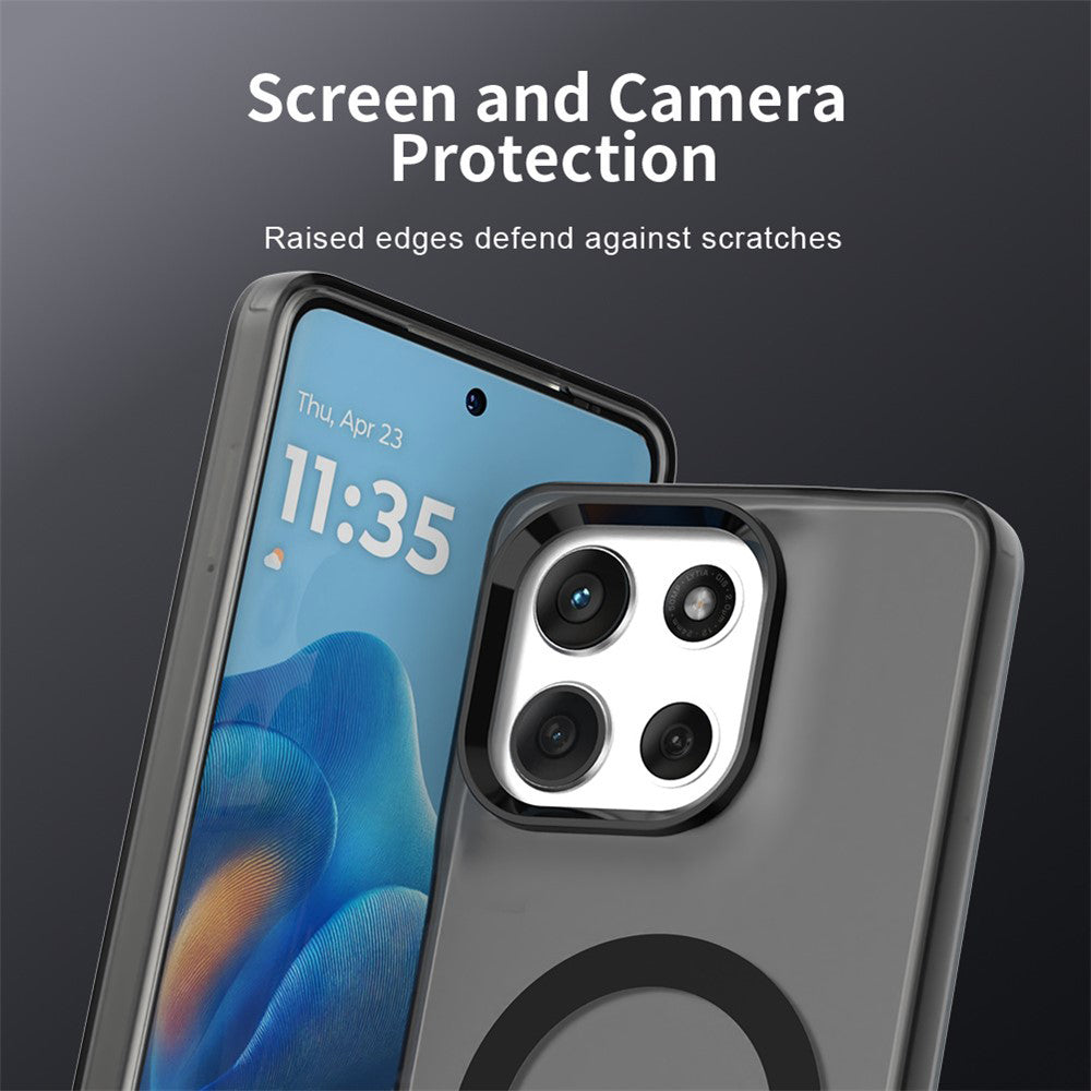 Futrola MagSafe za Motorola Moto G86, Techsuit, CandyCase, Crna