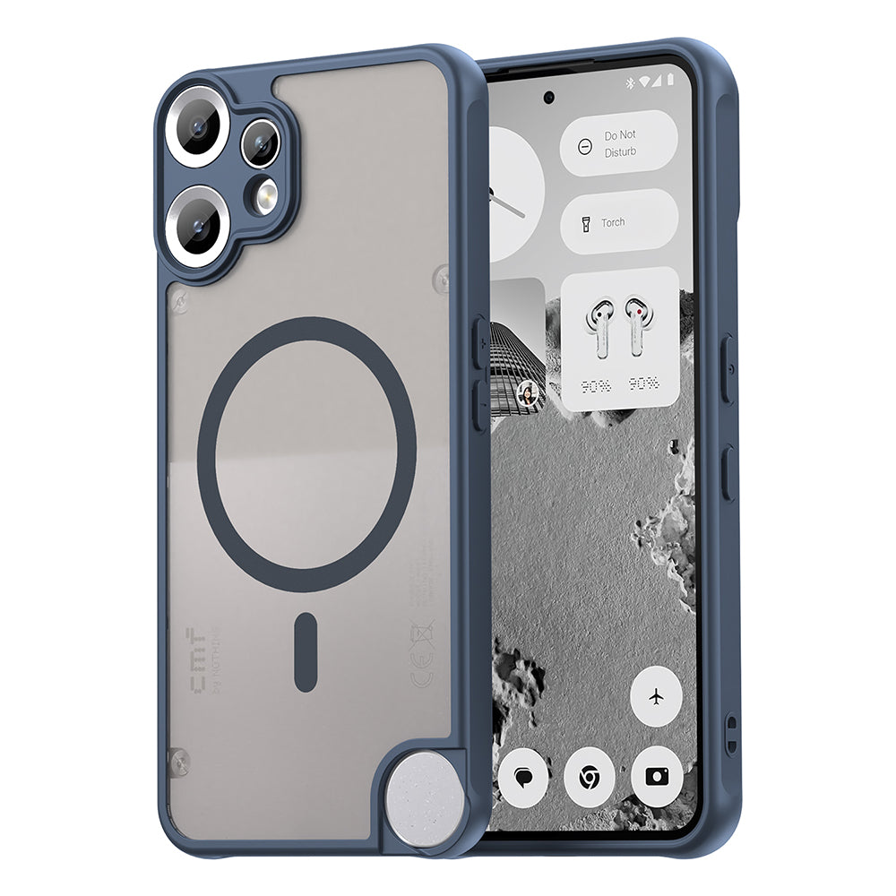 MagSafe futrola za Nothing CMF Phone 2 Pro, Techsuit, HaloFrost II, Tamnoplava