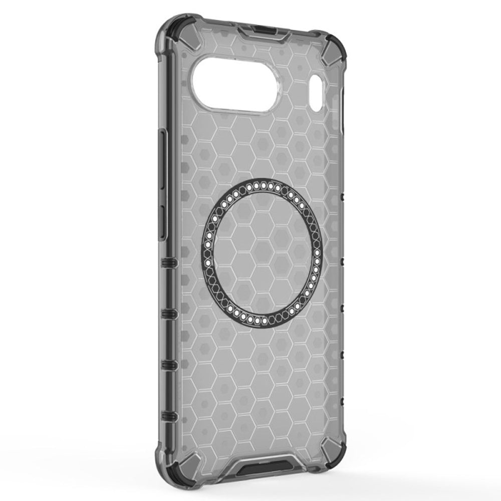 MagSafe futrola za OnePlus Nord 4, Techsuit, HoneyComb Shield, Crna