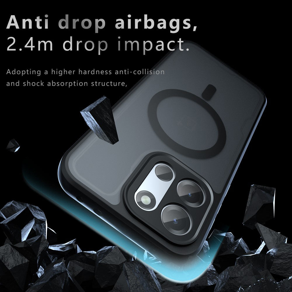 MagSafe futrola za OnePlus Nord 6, Techsuit, PureFrost, Crna Satenska