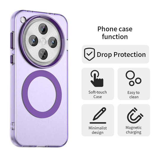 MagSafe futrola za Oppo Find X8 Pro, Techsuit, CandyCase, Ljubičasta