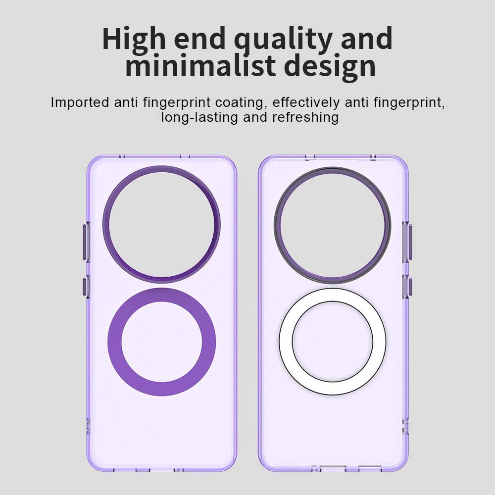 MagSafe futrola za Oppo Reno12 FS 5G / Reno12 FS 4G / Reno12 F 4G / Reno12 F, Techsuit, CandyCase, Ljubičasta