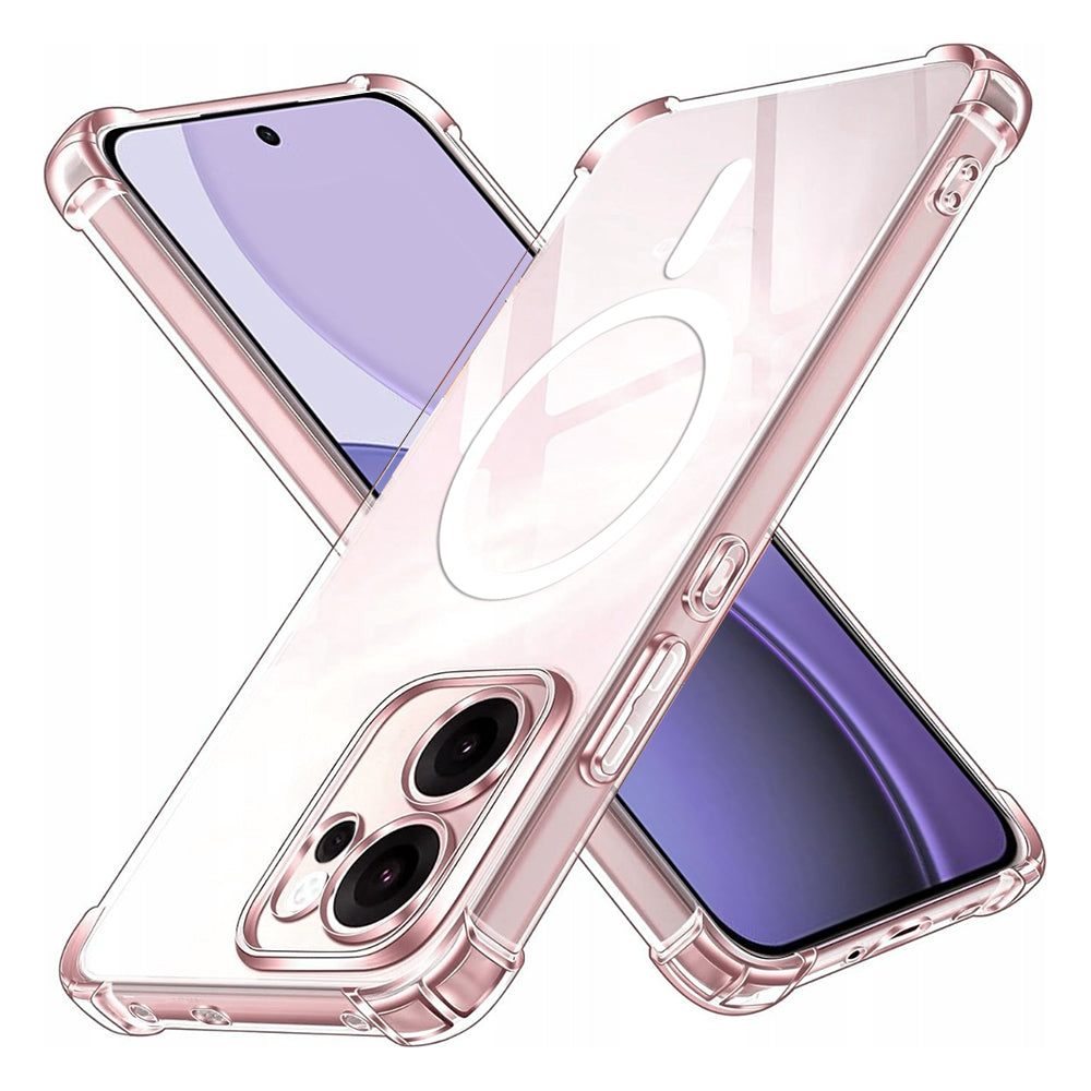 Futrola MagSafe za Oppo Reno14 FS 5G / Reno14 F, Techsuit, Otporna na udarce, Providna