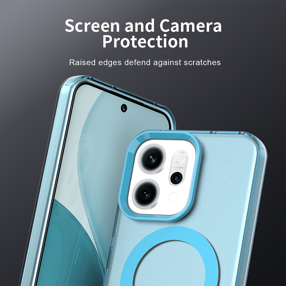Futrola MagSafe za Oppo Reno14, Techsuit, CandyCase, Plava