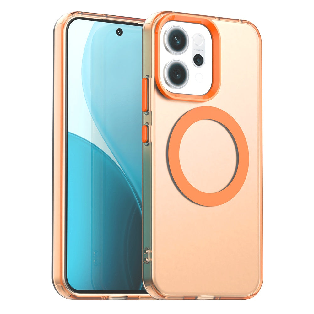 Futrola MagSafe za Oppo Reno14, Techsuit, CandyCase, Narandžasta
