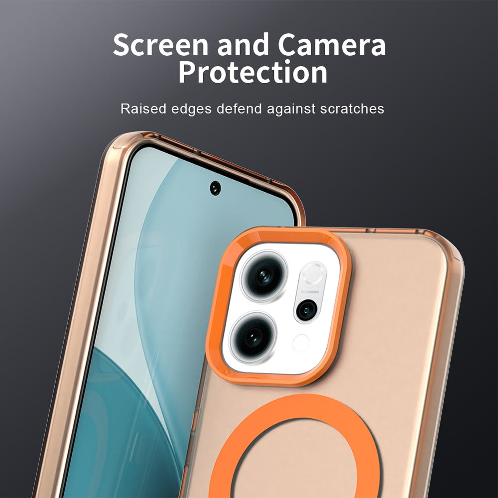 Futrola MagSafe za Oppo Reno14, Techsuit, CandyCase, Narandžasta
