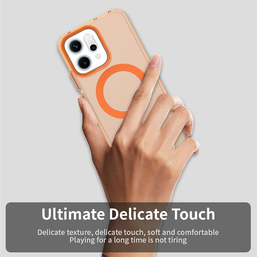 Futrola MagSafe za Oppo Reno14, Techsuit, CandyCase, Narandžasta
