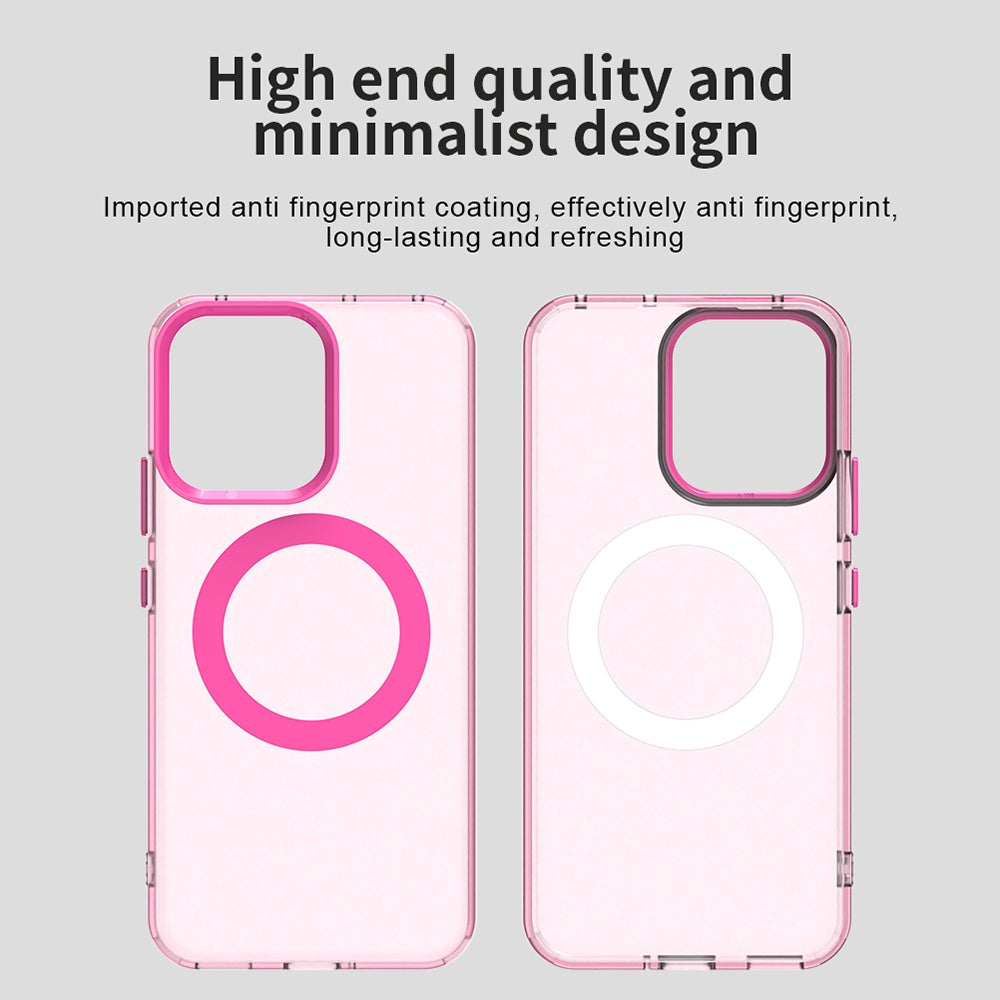 Futrola MagSafe za Oppo Reno14, Techsuit, CandyCase, Roze