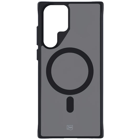 Futrola MagSafe za Samsung Galaxy S22 Ultra 5G S908, 3MK, Smoke MagCase, Crna