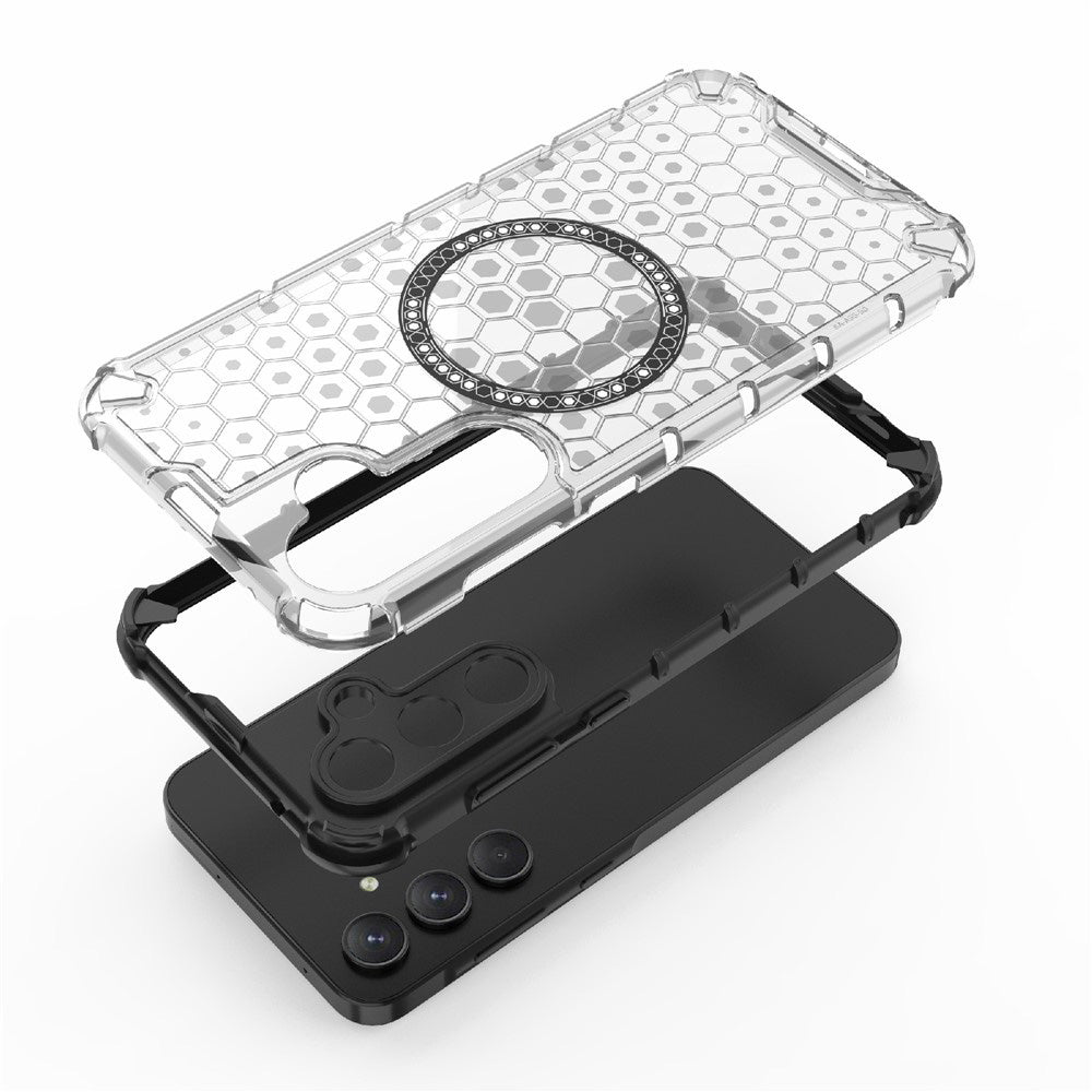 MagSafe futrola za Samsung Galaxy A26 A266, Techsuit, HoneyComb Shield, Plava