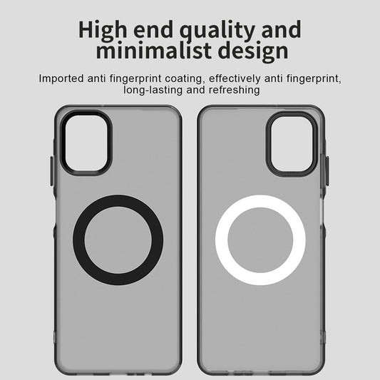 MagSafe futrola za Samsung Galaxy A06 A065, Techsuit, CandyCase, Crna