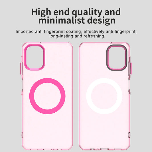 MagSafe futrola za Samsung Galaxy A06 A065, Techsuit, CandyCase, Roze