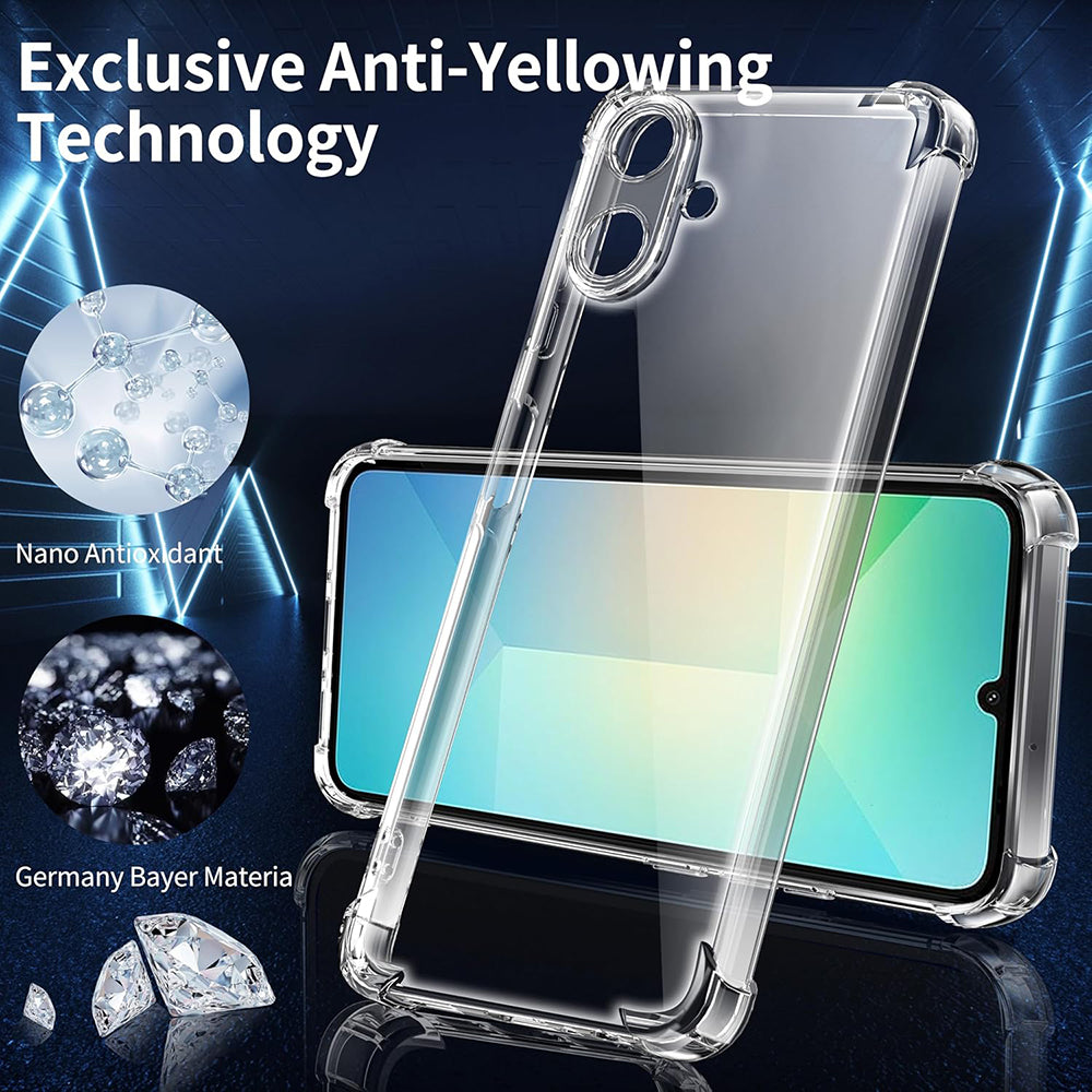 Futrola MagSafe za Samsung Galaxy A07 4G A075, Techsuit, Shockproof, Transparentna