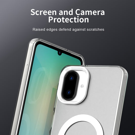 MagSafe futrola za Samsung Galaxy A07 4G A075, Techsuit, CandyCase, Bela