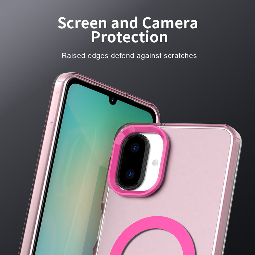 MagSafe futrola za Samsung Galaxy A07 4G A075, Techsuit, CandyCase, Roze