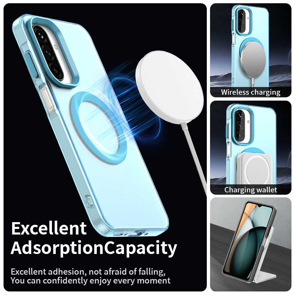 MagSafe futrola za Samsung Galaxy A17 5G A176, Techsuit, CandyCase, Plava