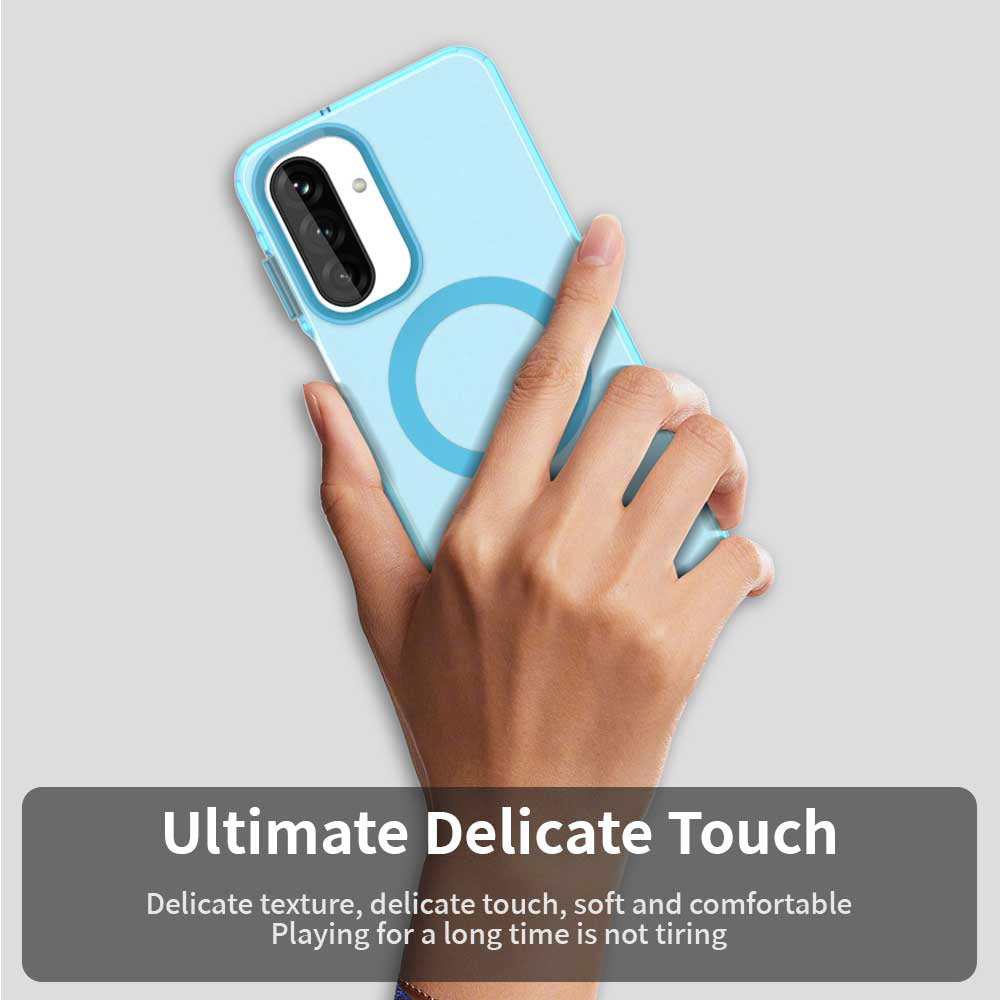 MagSafe futrola za Samsung Galaxy A17 5G A176, Techsuit, CandyCase, Plava