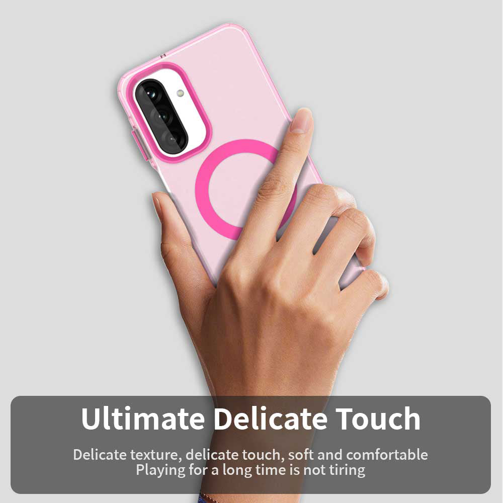 MagSafe futrola za Samsung Galaxy A17 5G A176, Techsuit, CandyCase, Roze