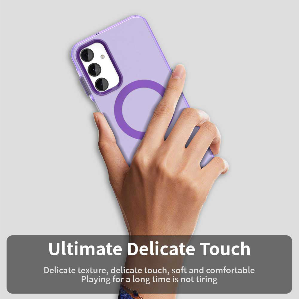 MagSafe futrola za Samsung Galaxy A25 A256, Techsuit, CandyCase, Ljubičasta