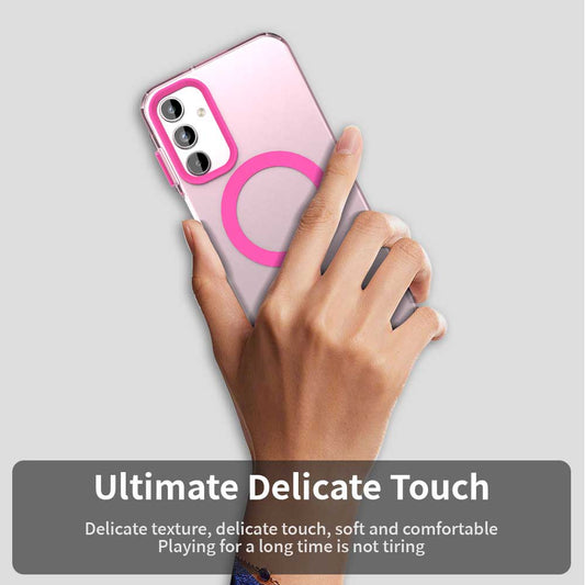 MagSafe futrola za Samsung Galaxy A35 5G A356, Techsuit, CandyCase, Roze