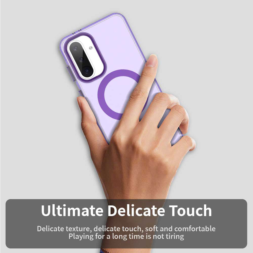 MagSafe futrola za Samsung Galaxy A36 A366, Techsuit, CandyCase, Ljubičasta