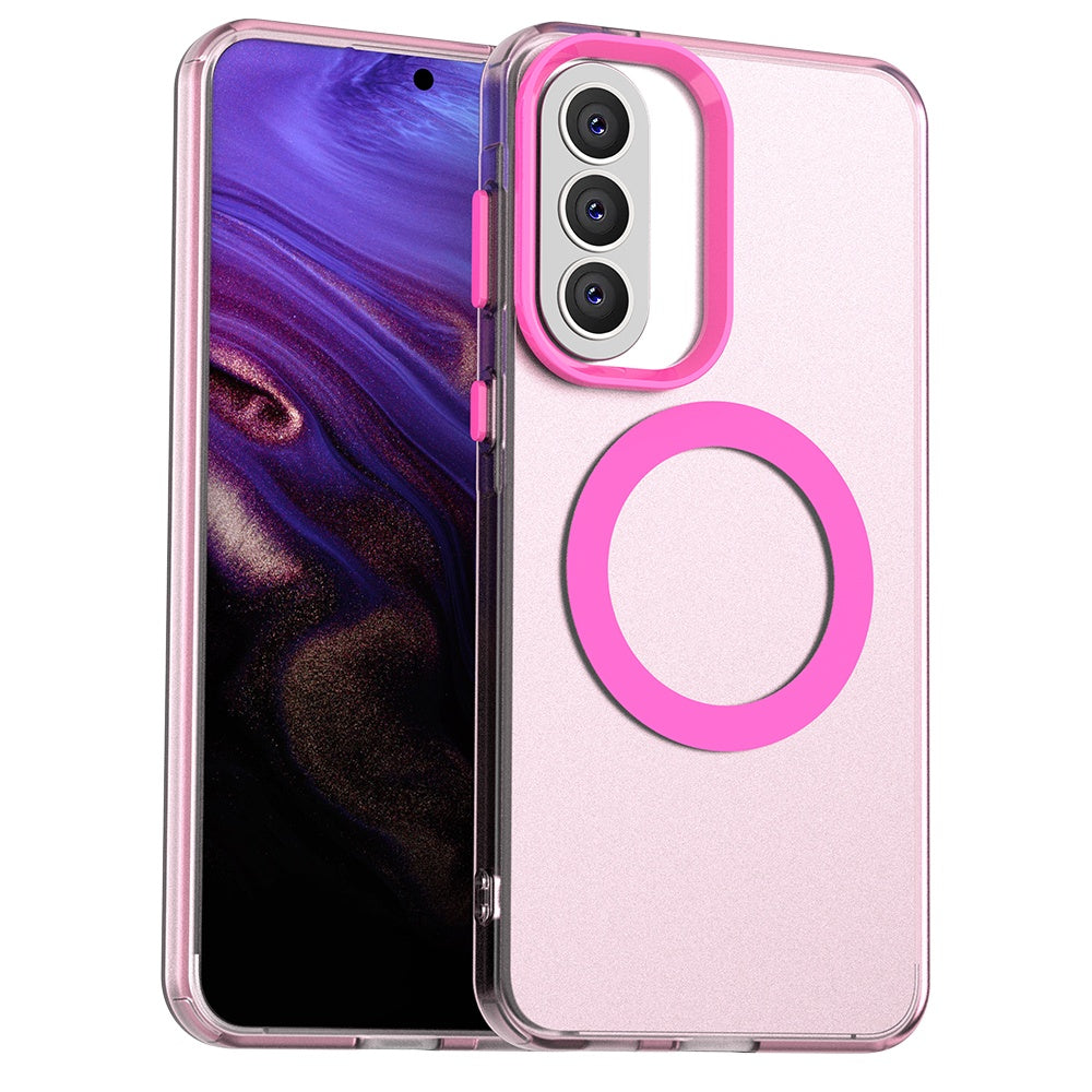 Futrola MagSafe za Samsung Galaxy A37 5G, Techsuit, CandyCase, Roze